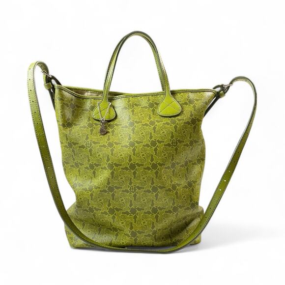 Celine Vintage Sulky Bucket Bag 2 Way Equestrian Pattern - Picture 1 of 7